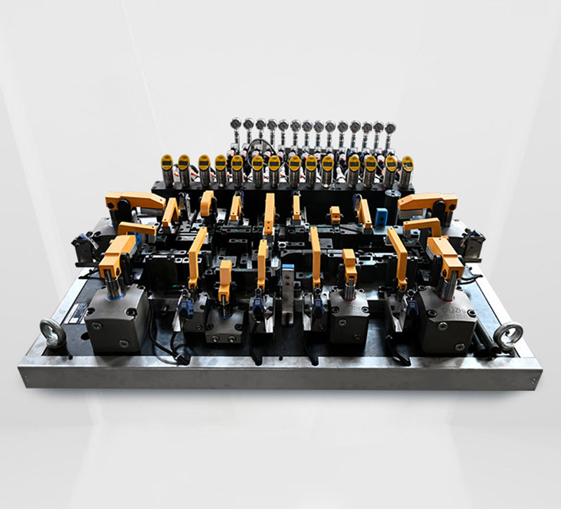 友智精機(jī)攪拌摩擦焊專(zhuān)用夾具，高精度定位夾具，確保焊接質(zhì)量和生產(chǎn)效率